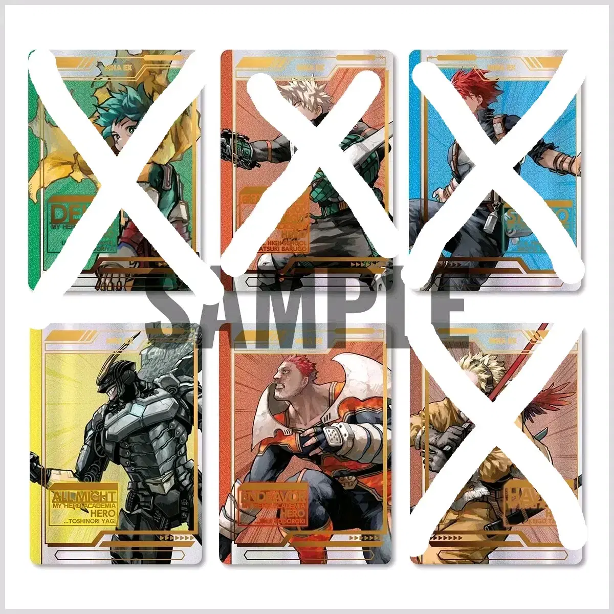 ヒロアカ原画展特典カード